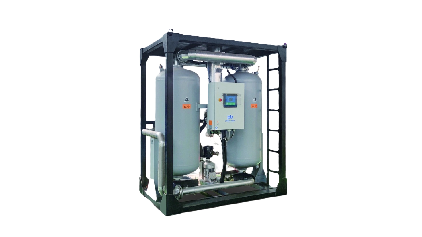 FOOENS desiccant air dryer for -70°C dew point - Continuous industrial operation