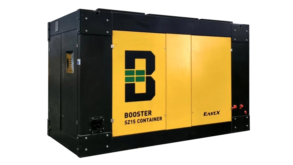 High-pressure oil-free booster by FOOENS - Zero hydrocarbon risk