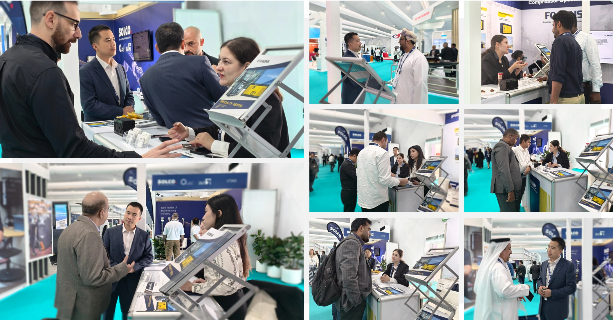 FOOENS Compressor Specialty Rental Branding at ADIPEC 2025