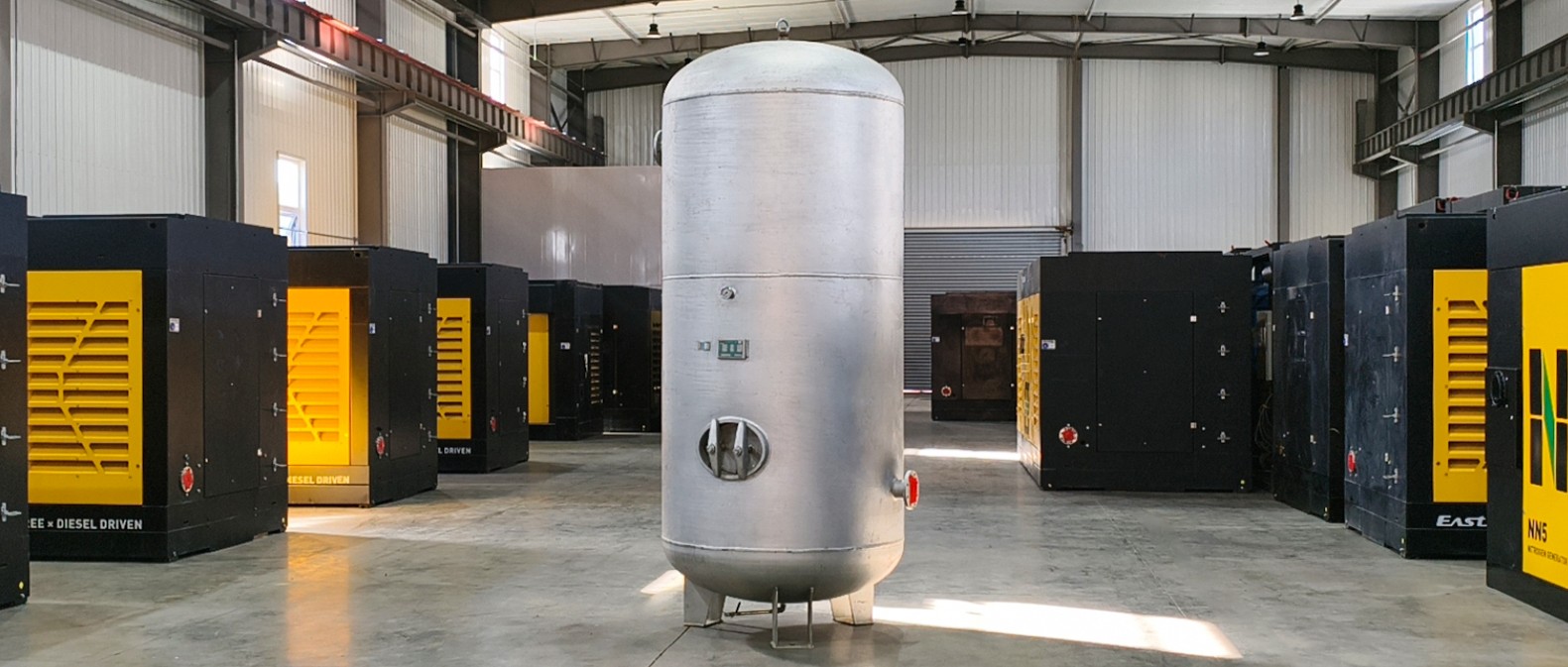 Oil-Free Air Compressor Rental: Air Receiver Benefits | FOOENS