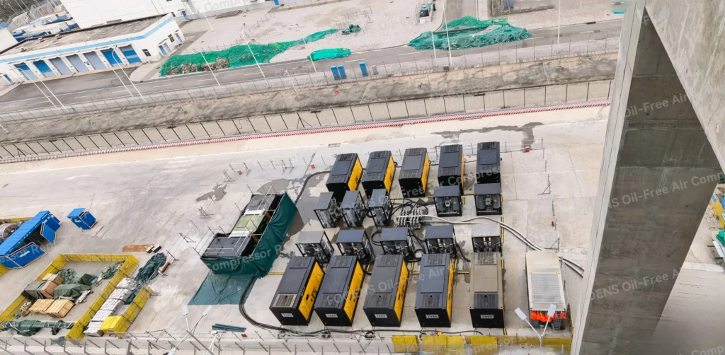 ISO 8573-1 Class 0 oil-free air supply system for nuclear plants