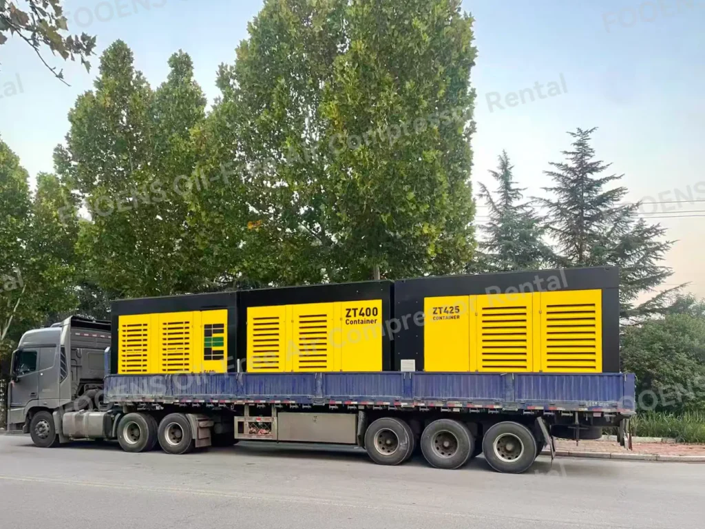 FOOENS ISO 8573-1 Class 0 clean air rental units (ZT425/ZT400)