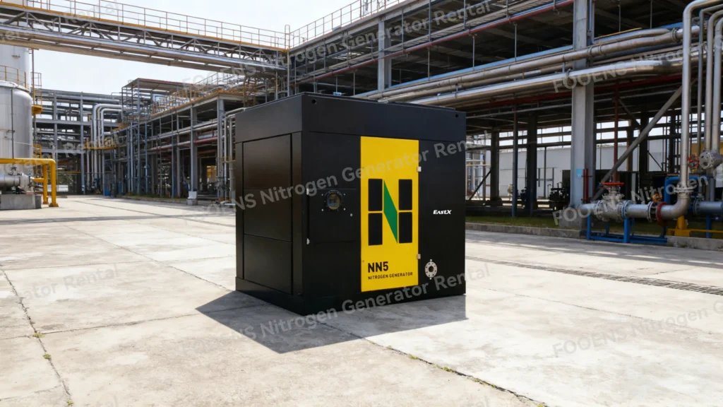 FOOENS nitrogen generator rental for maintenance shutdown